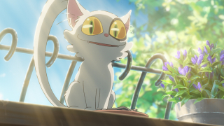 新海誠「すずめの戸締まり」謎の白猫・ダイジン、旅先で出逢う魅力的な女性キャラクターなど場面カット公開