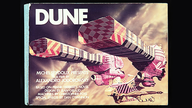 絵コンテや設定資料を掲載した「DUNE」のストーリーボード集