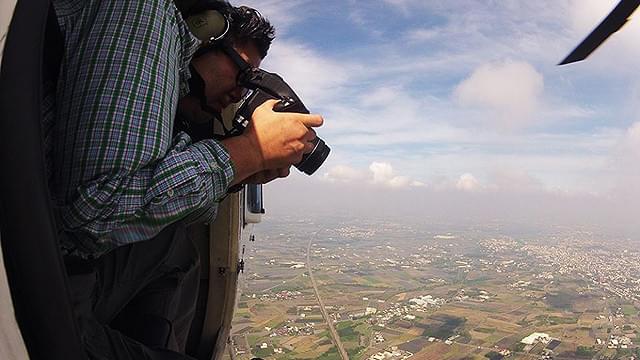 航空写真家として活動してきたチー・ポーリン監督