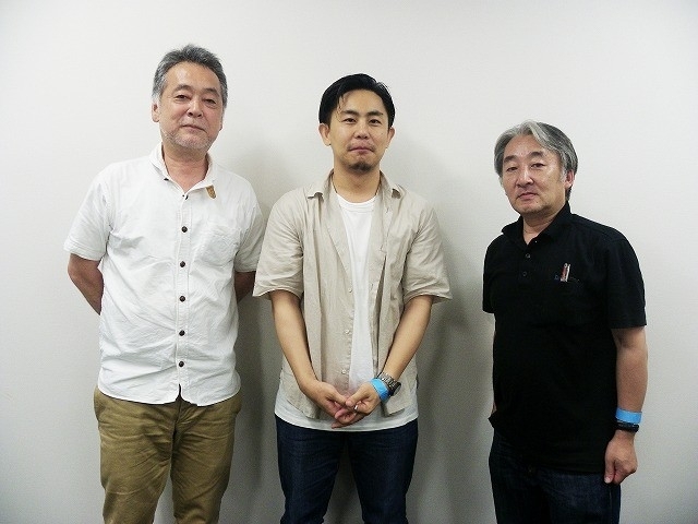 左から瀬々敬久監督、筆者、本田孝義監督
