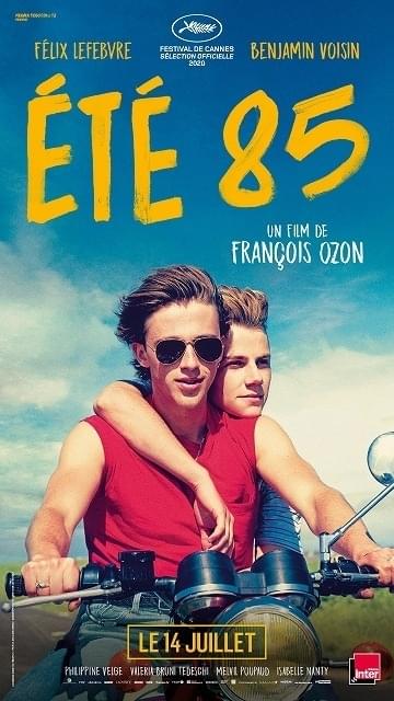 フランソワ・オゾンの新作「ÉTÉ 85」ポスター