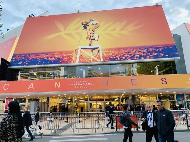 カンヌ映画祭のメイン会場（2019年）