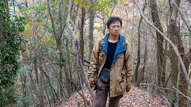 京都の山で猟をしている千松信也さん