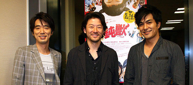 宮藤官九郎×細野ひで晃監督による奇想天外な物語に主演した3人