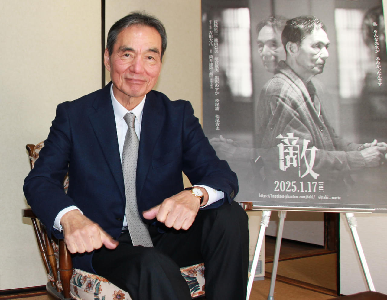 晒し者　全裸 敵 インタビュー: 長塚京三がフランス文学を愛する“枯れない”独居老人に 原作・筒井康隆が絶賛、吉田大八監督と語る12年ぶりの映画主演作 -  映画.com