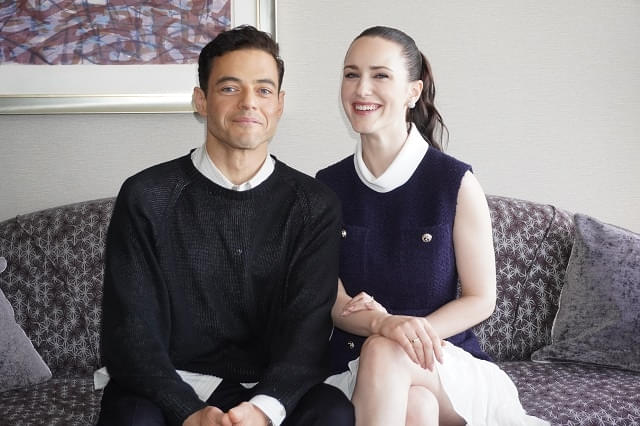 仲むつまじい夫婦を演じた、ラミ・マレック×レイチェル・ブロズナハン