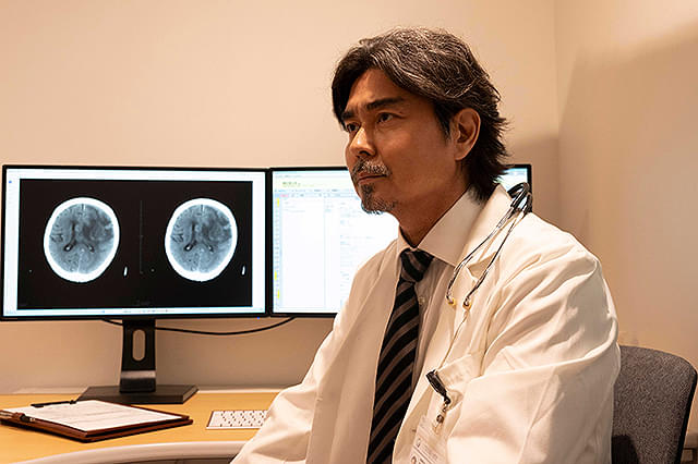 小澤征悦の「栄光のバックホーム」の画像