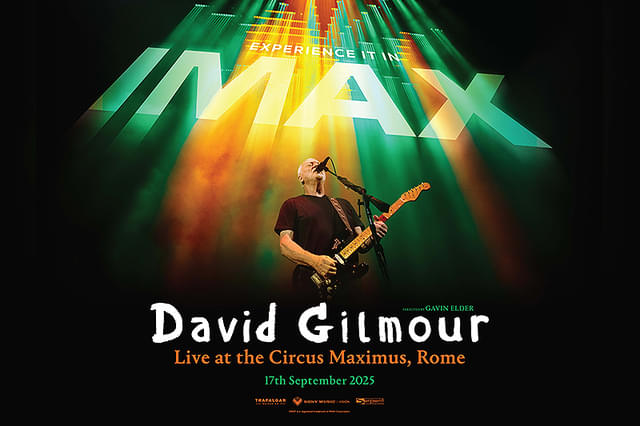 デヴィッド・ギルモア ライヴ・フィルム「David Gilmour LIVE AT THE CIRCUS MAXIMUS, ROME」