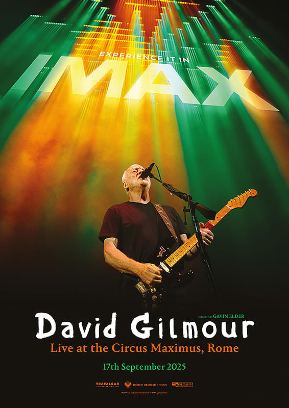 デヴィッド・ギルモア ライヴ・フィルム『David Gilmour LIVE AT THE CIRCUS MAXIMUS,ROME』