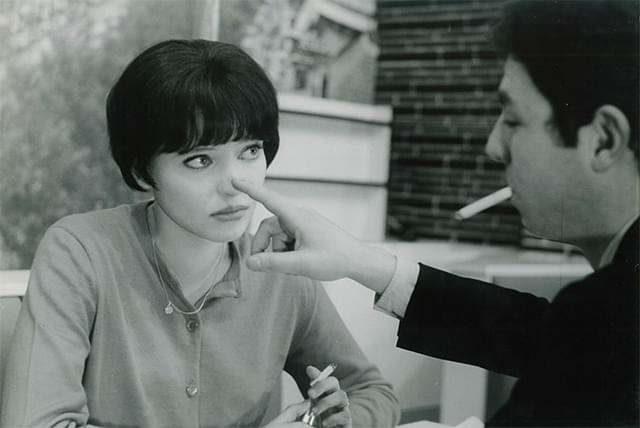 アンナ・カリーナの「女と男のいる舗道」の画像