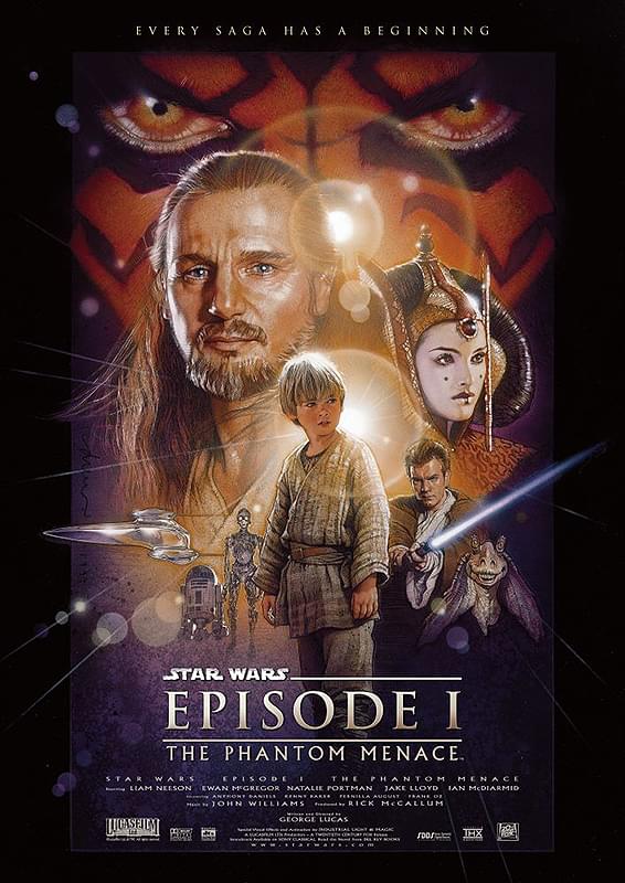 スター・ウォーズ エピソード1 ファントム・メナス : ポスター画像 ...