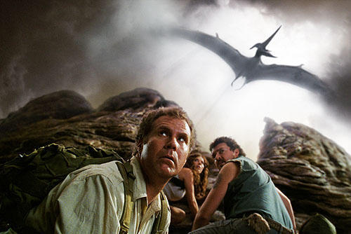 ウィル・フェレルの「マーシャル博士の恐竜ランド」の画像