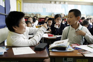 中華学校の子供たち