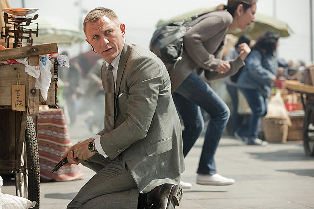 ダニエル・クレイグの「007 スカイフォール」の画像