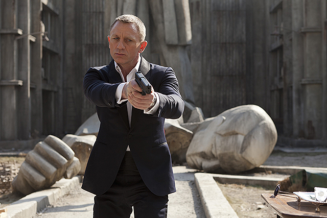 ダニエル・クレイグの「007 スカイフォール」の画像