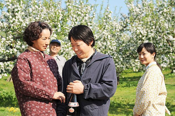 菅野美穂の「奇跡のリンゴ」の画像