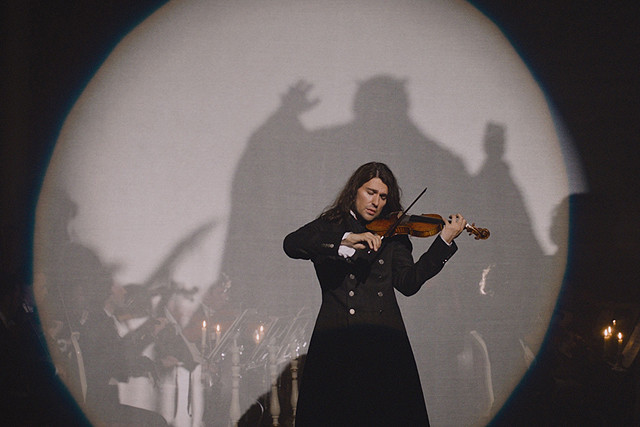 デビッド・ギャレットの「パガニーニ 愛と狂気のヴァイオリニスト」の画像