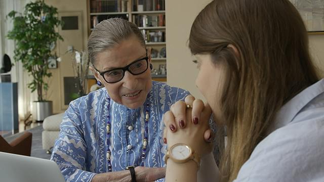 ルース・ベイダー・ギンズバーグの「RBG 最強の85才」の画像