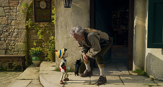 トム・ハンクスの「ピノキオ」の画像
