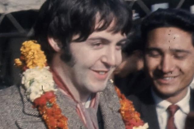 ポール・マッカートニーの「ミーティング・ザ・ビートルズ・イン・インド」の画像