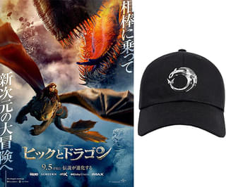 ヒックとドラゴン」ドラゴンデザイン・キャップ（大人サイズ