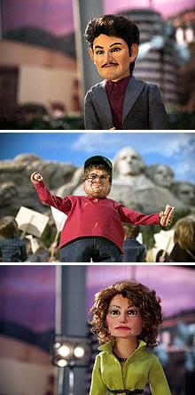 ジョンイルだけでなく、S・ペン、M・ムーア、S・サランドンら、多数のセレブもコケにされる