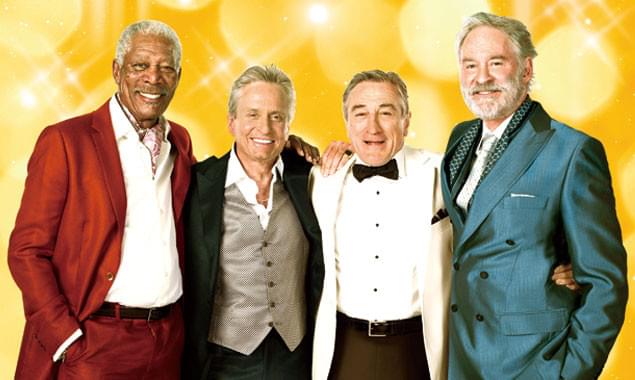 ハリウッド・レジェンド4人が初共演を果たした超豪華エンタテインメント!