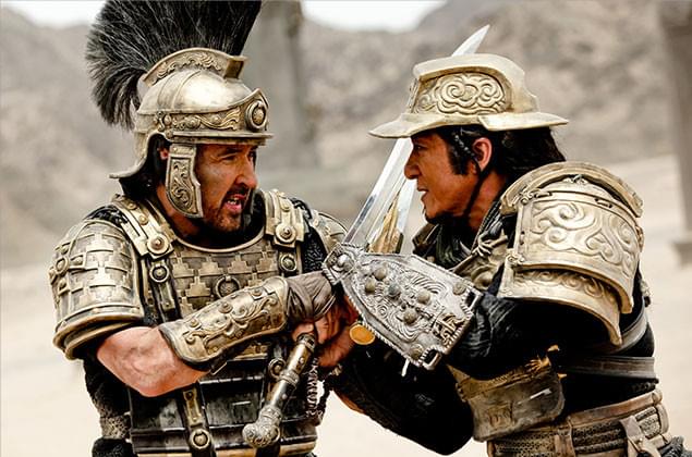 ローマ軍将軍VS中国西域警備隊長! キューザックとジャッキーの対決にも注目