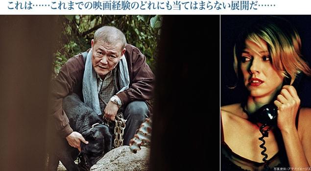 見る者の感覚が徐々にゆがんでいく感覚は、「マルホランド・ドライブ」(右)のよう