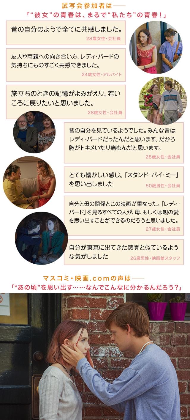 レディ バード 特集 痛々しくも愛すべき 試写会来場者の満足度94 7 青春あるある かつて こんなに誰もが共感して心震わせる 青春 映画があったか アカデミー賞関連作 最後の本命 が満を持して日本公開 映画 Com