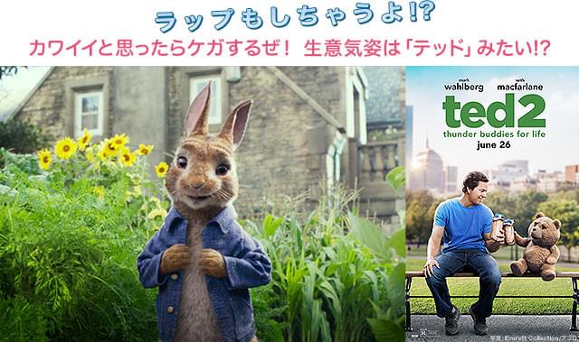 見た目はカワイイのに、実は生意気! 「テッド」シリーズ(右)をほうふつ?